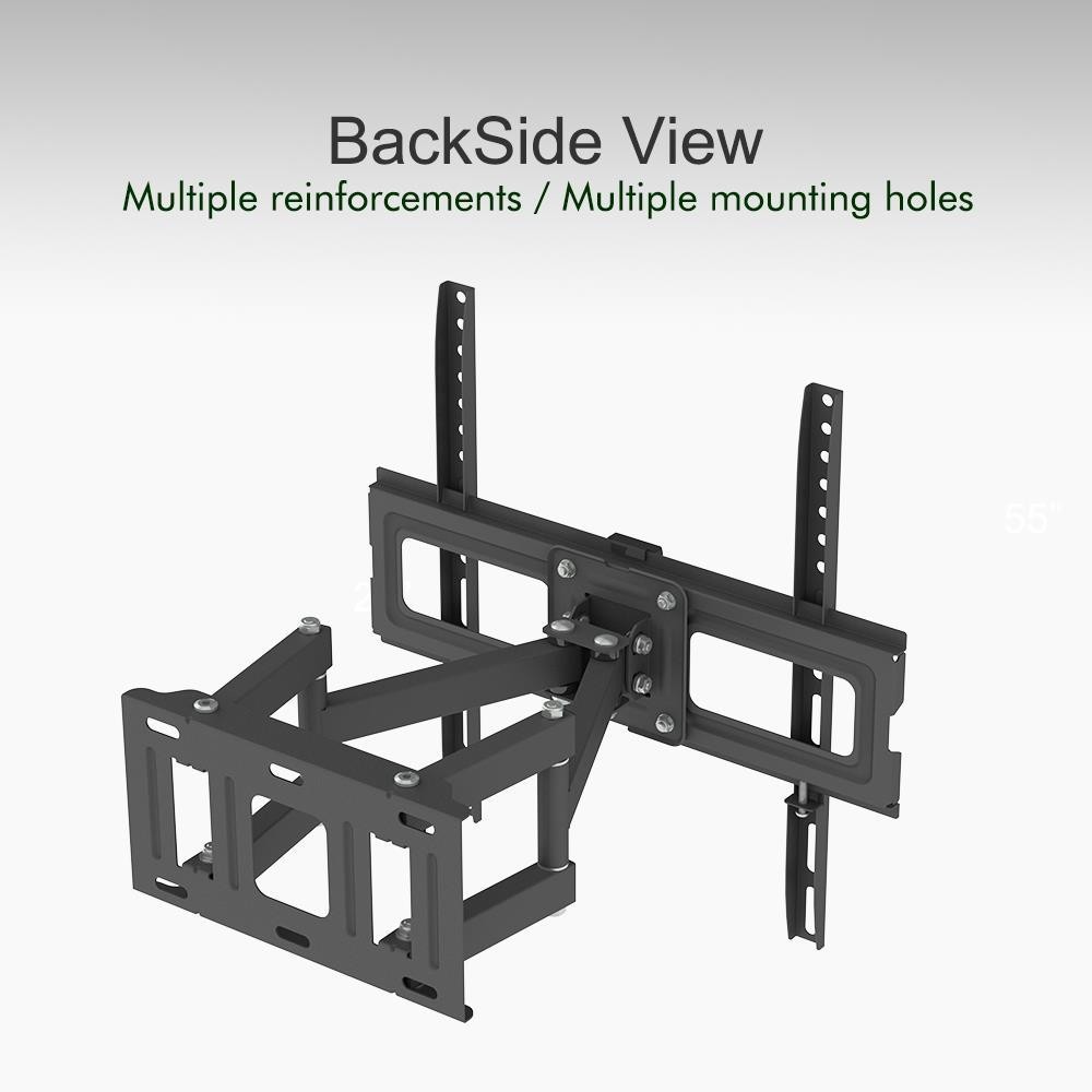 New TV Wall Mount Bracket Swivel Tilt 26 32 36 37 42 46 47 50 52 55 Inch LED LCD