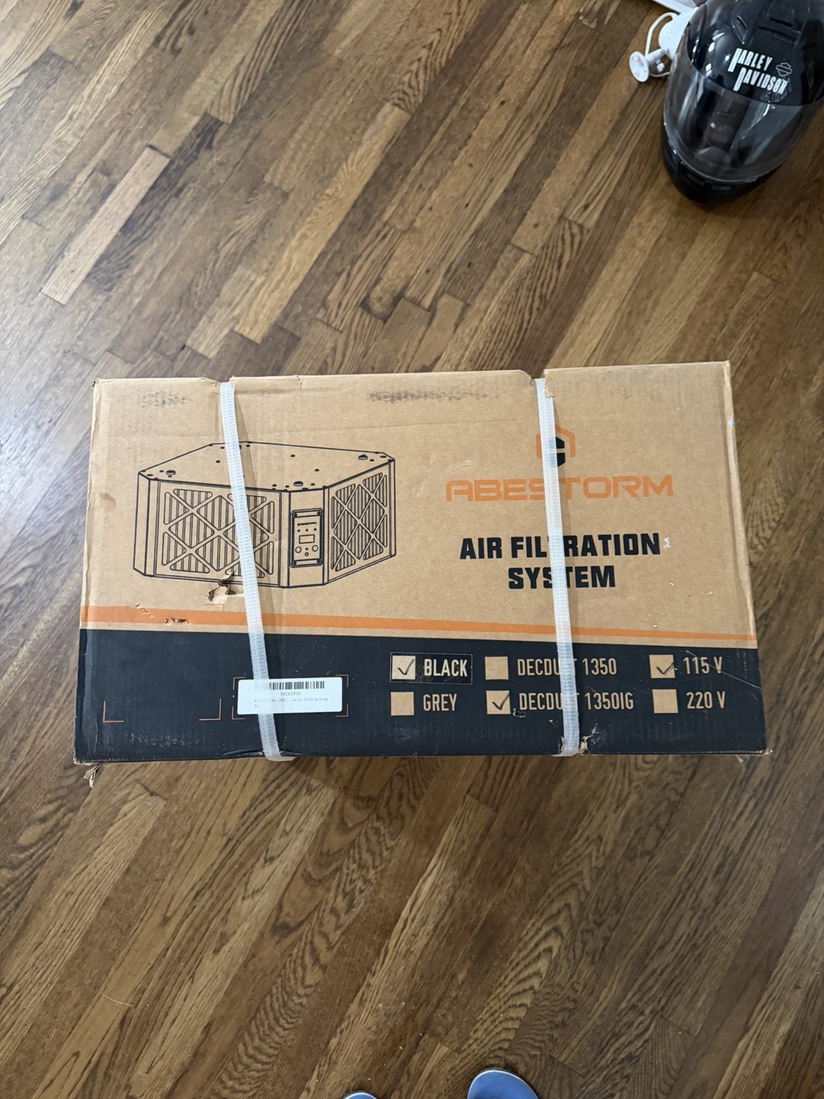 Abestorm DecDust 1350 HEPA-Type Air Filtration, Alexa/Bluetooth, 115V Black