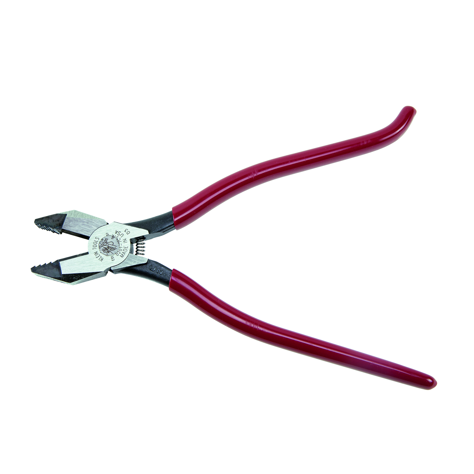 Klein Tools D201-7CSTA 9 in. Aggressive Knurl Ironworker’s Pliers
