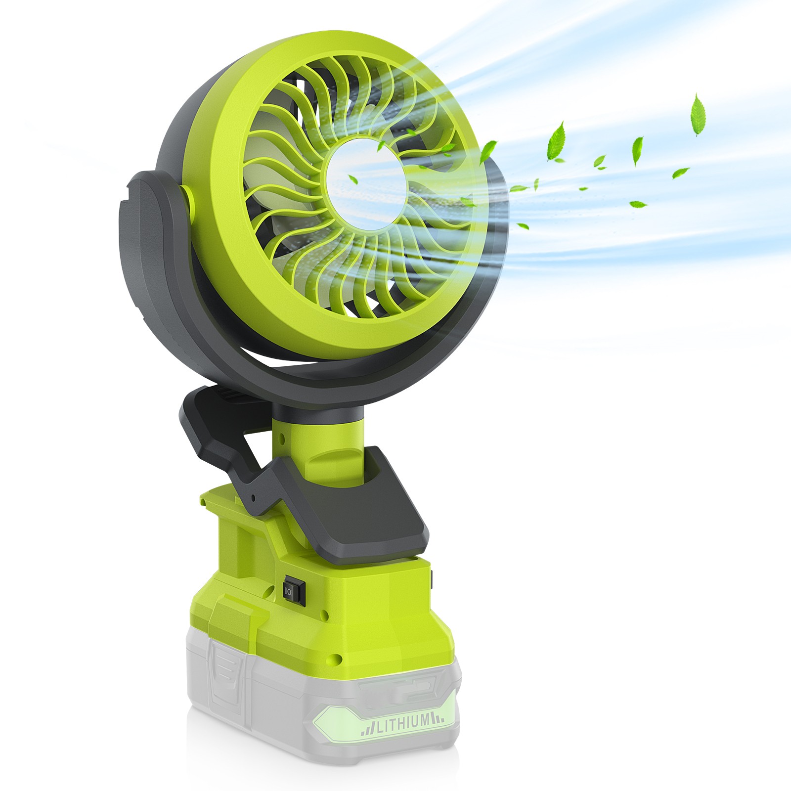 (1-2PCS) 8.0AH For RYOBI 18V ONE PLUS Battery Cordless Hybrid Tool Fan P108 P107