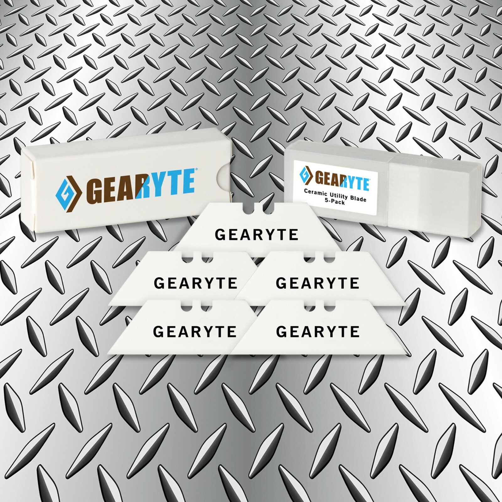 Ceramic Utility Blades for Box Cutters and Utility Knives 5/10/25/50 Packs