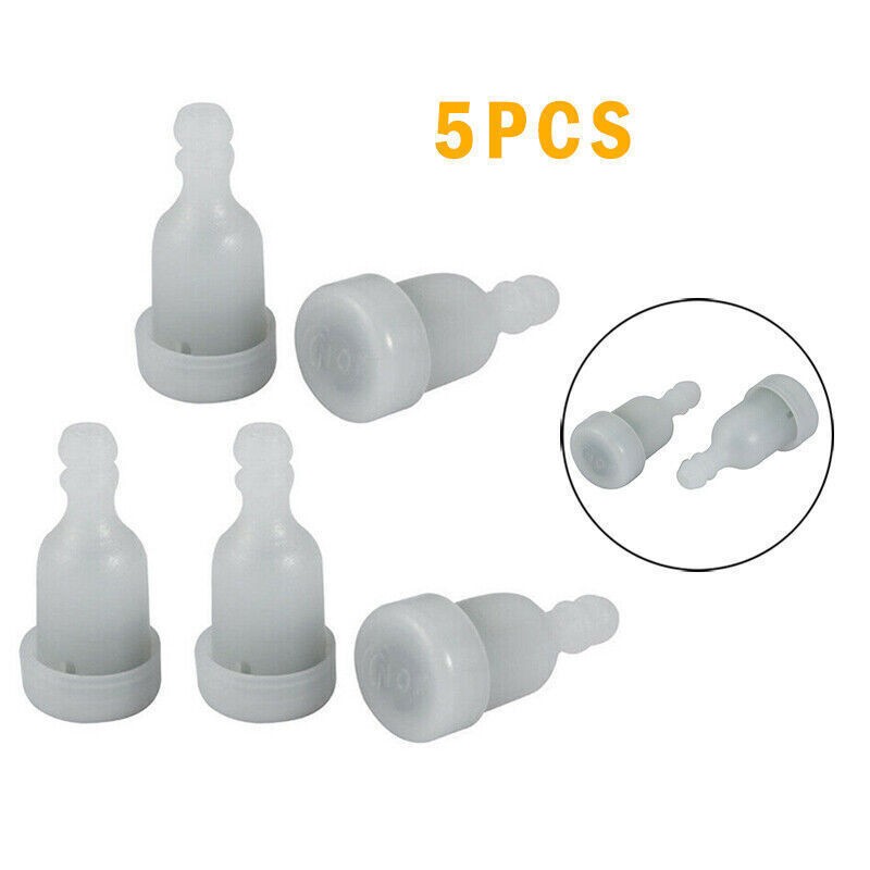 5Pcs Plastic+Metal Fuel Tank Breather Check Valve Tool For Chainsaw Brushcutter