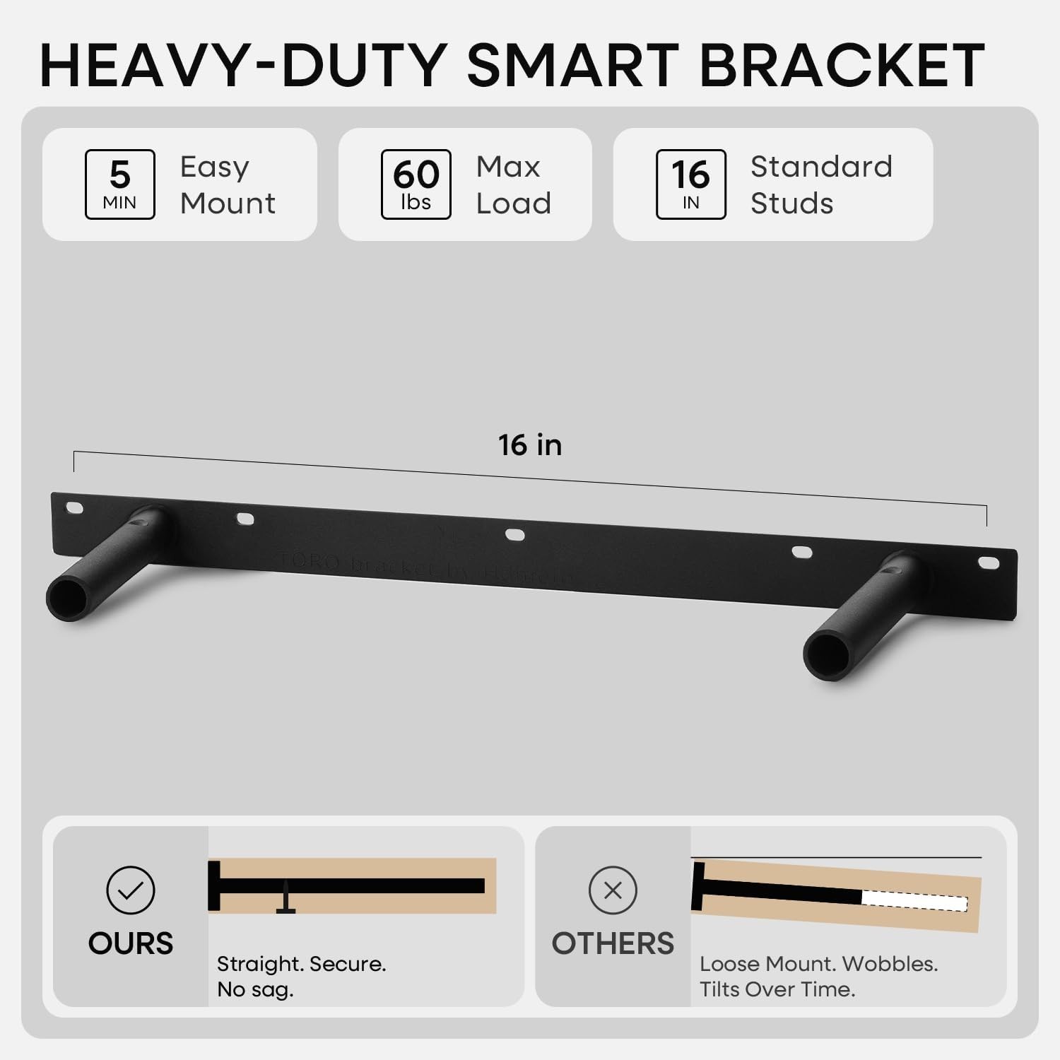 24inch Walnut Floating Shelves for Wall, High End Solid Real Wood 24in Floati…