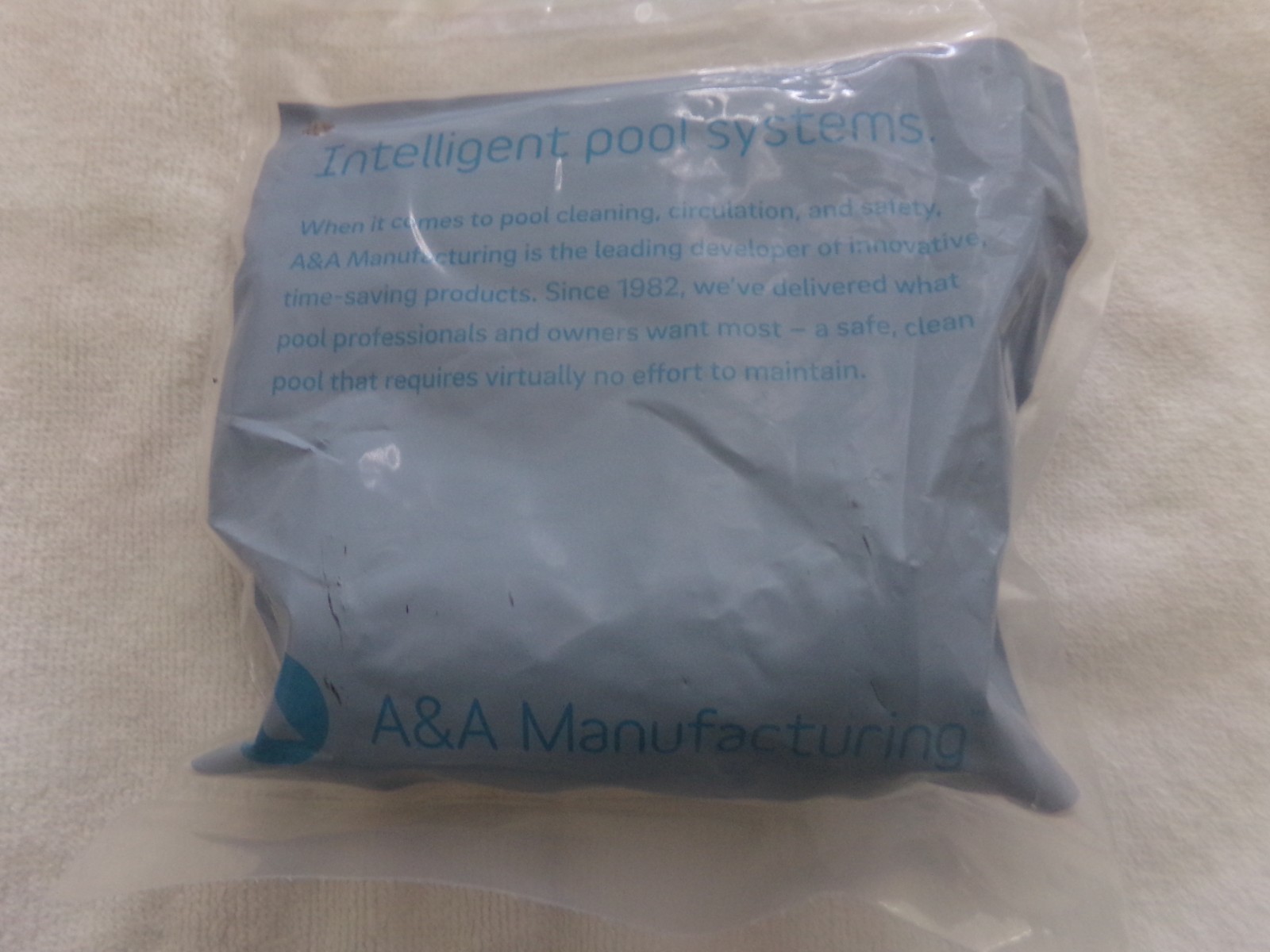 Cleaning Head, A&A Manufacturing Gamma 4 Internal White, Low Flow Cleaning Head
