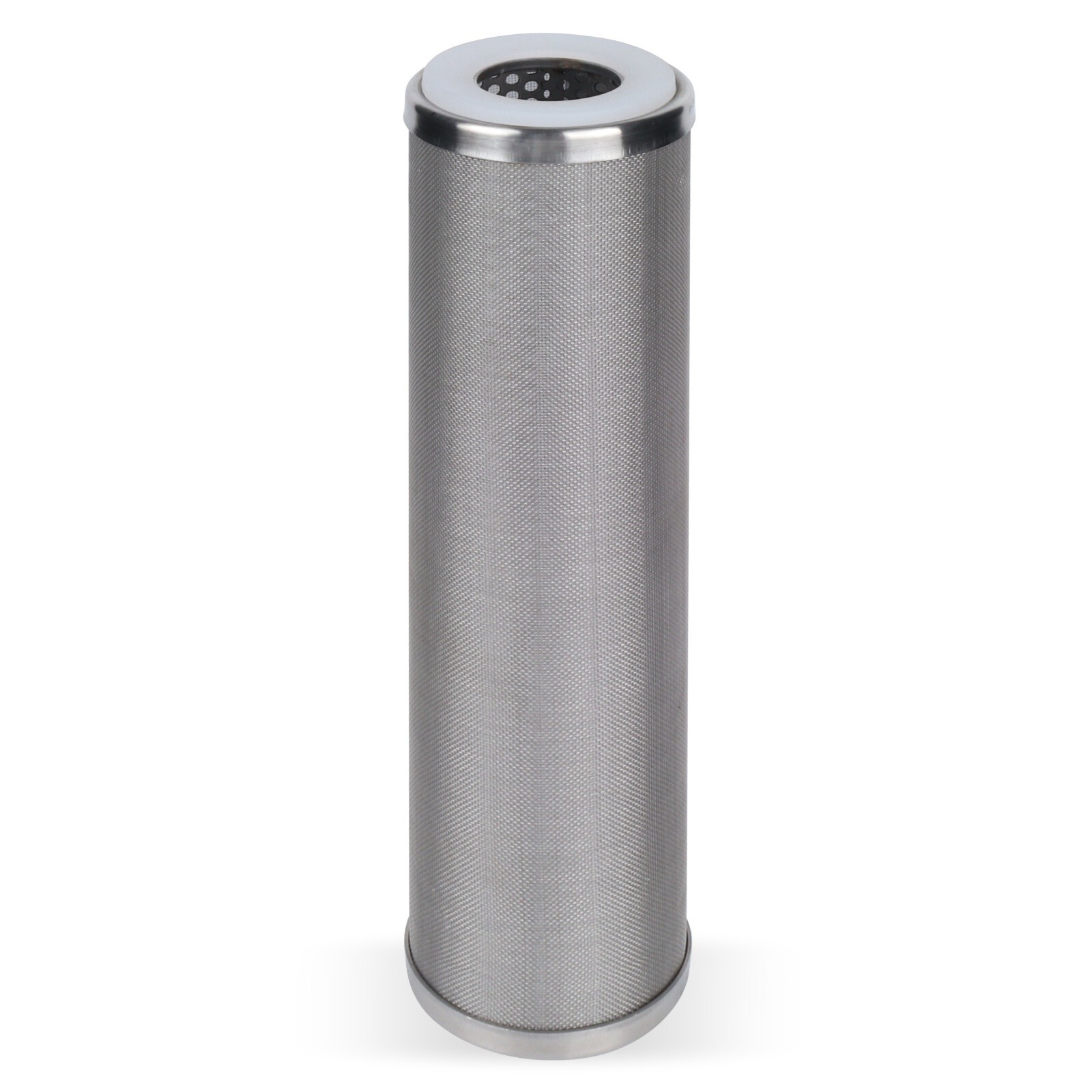 Amwater 304 Stainless Steel Wire Mesh Filter Cartridge 10″x2.5″ 100μm