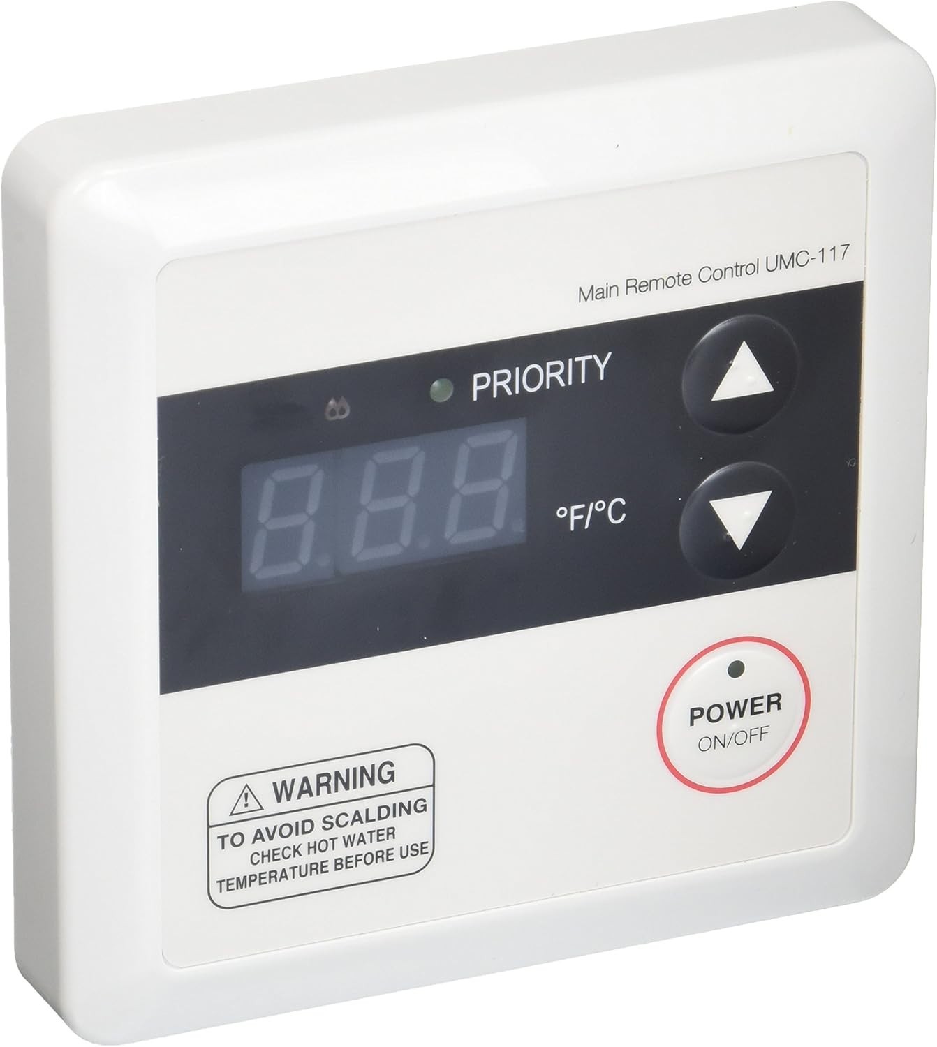 Rheem RRTG20006DW Digital Display Remote Control