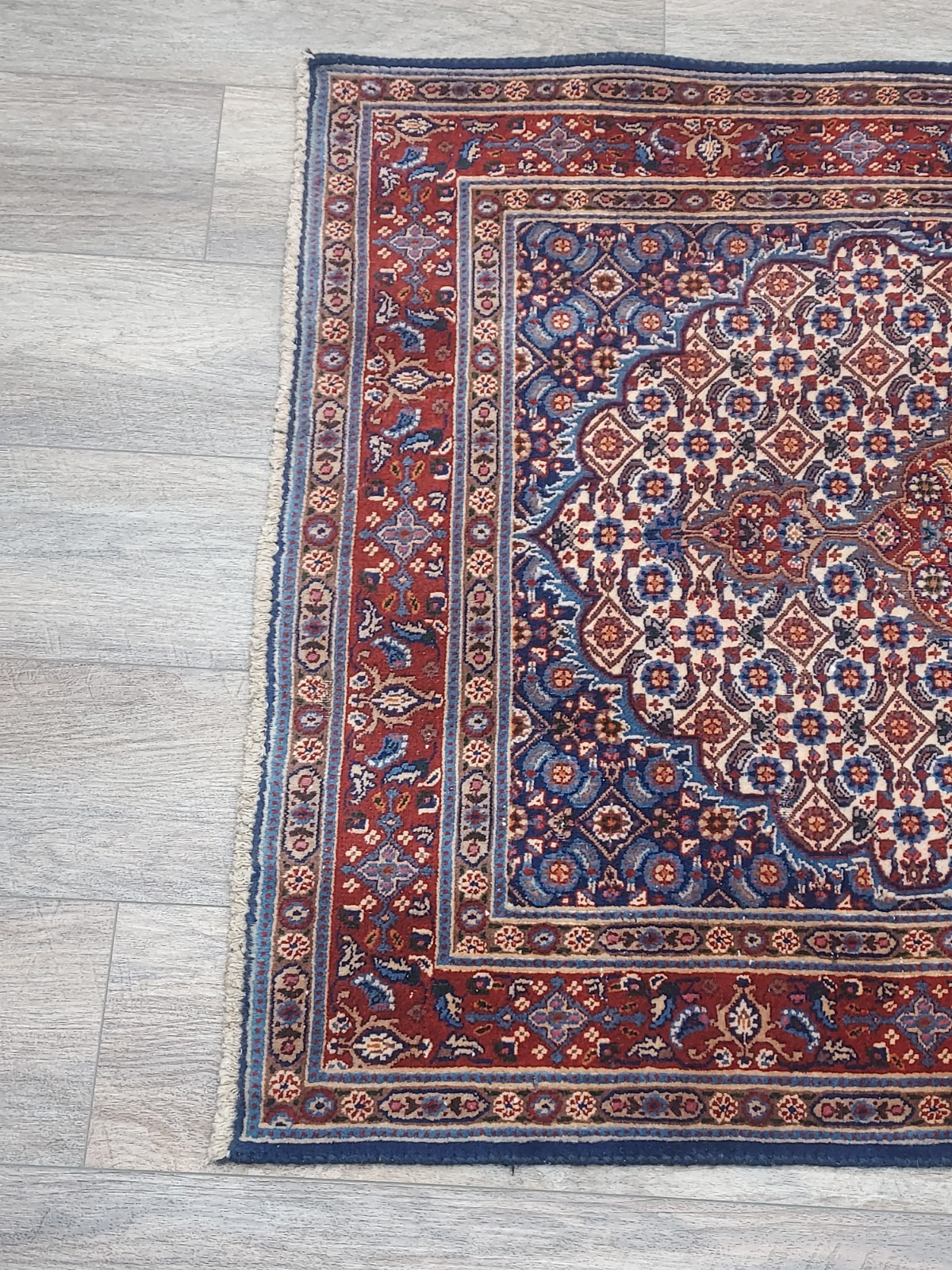 Turkish Silk&Wool Hand Made Bohemian Royal Classic Design, Turkish Rug 3×4.6 Ft