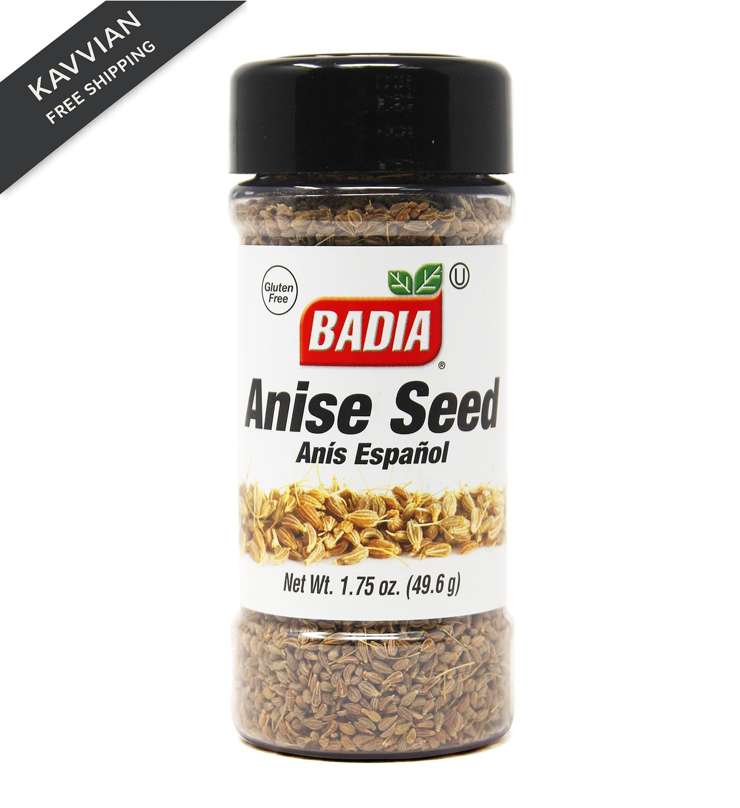 Badia Anise Seed, 1.75 oz – Whole Seeds for Baking, Cooking, 0.08 Pound