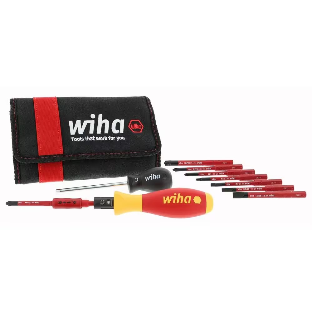 Wiha 11-Piece Insulated Torque Control Set- MISSING ONE PIECE