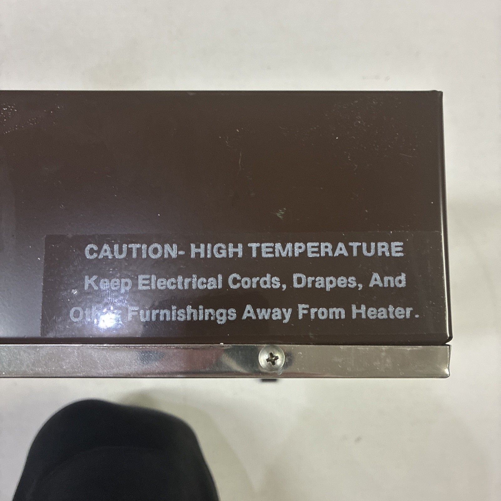 Vintage Galaxy Portable Electric Heater 1350 Watt