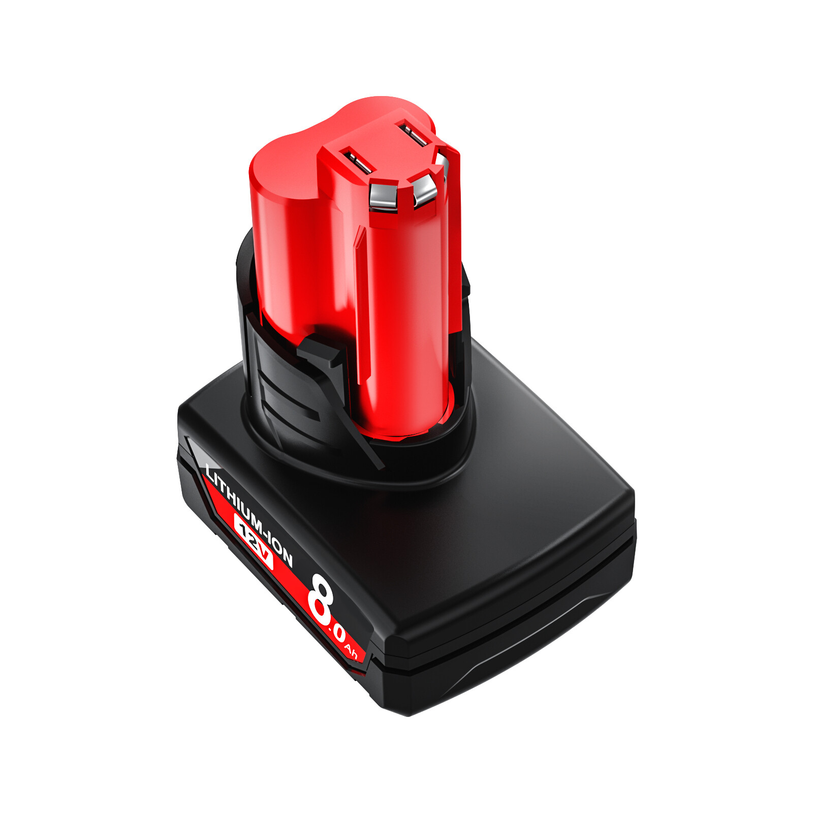 2PCS For Milwaukee 48-11-2460 For M12 LITHIUM 8.0Ah Extended Capacity Battery