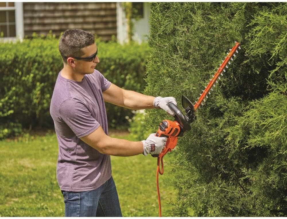 Electric Hedge Trimmer 22-Inch (BEHT350)