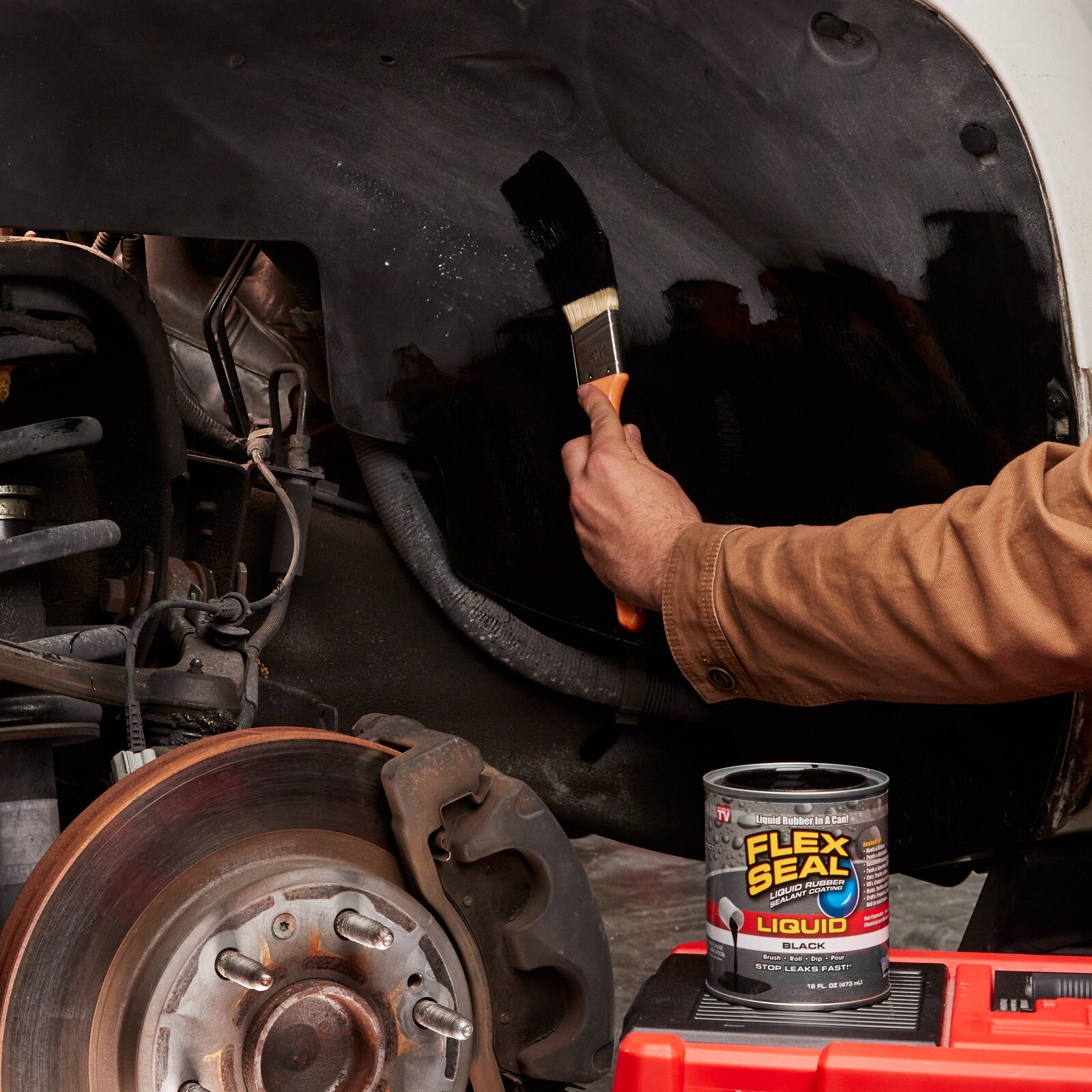 Flex Seal Liquid, Rubber Coating Sealant, Waterproof, Flexible and Breathable