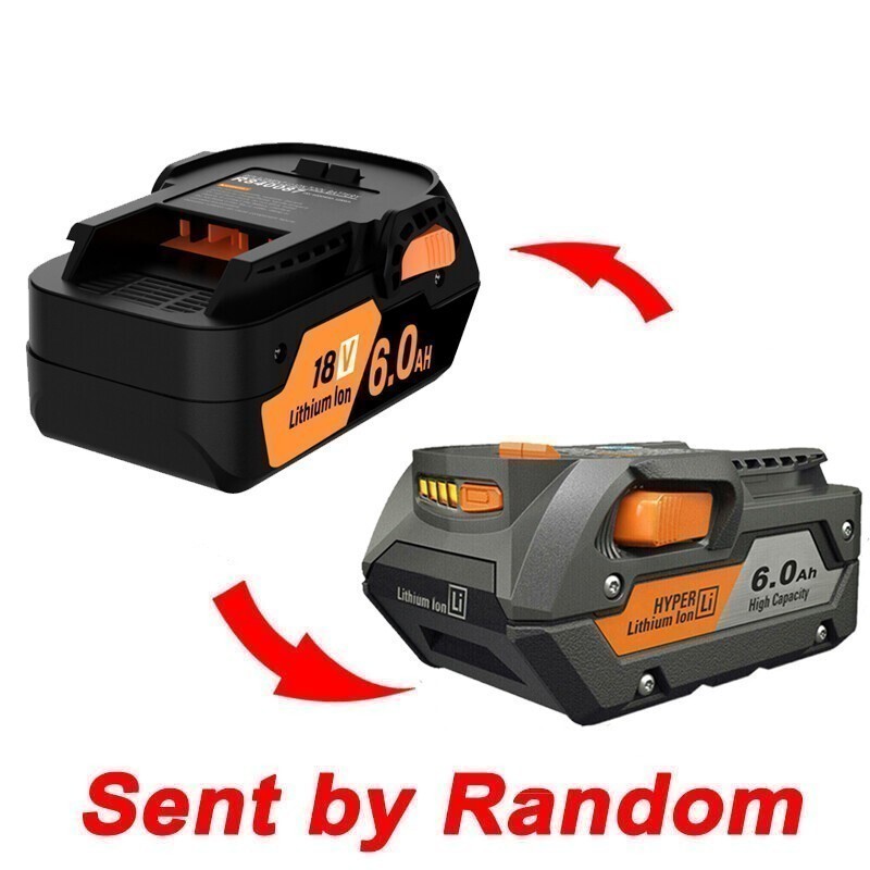 6-1X 8.0Ah For RIDGID 18V Battery R840087 R840083 R840085 R840084 Rigid Tool