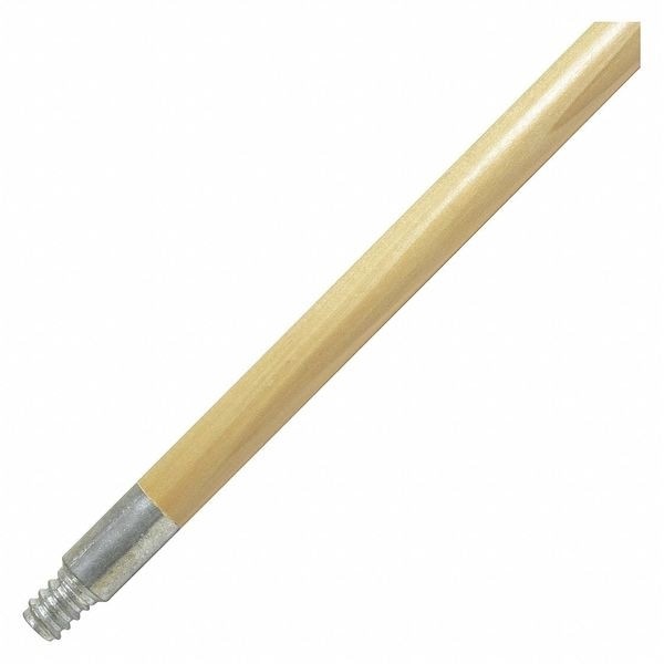 Kraft Tool Cc163 60 In Threaded Squeegee Handle, 1 In Dia, Natural, Wood