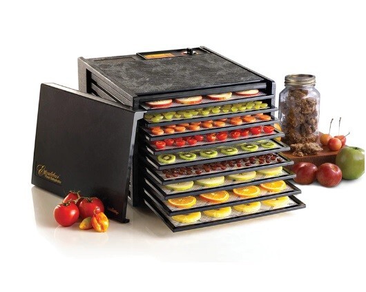 Excalibur 9-Tray 26hr Timer Food Dehydrator – Black – 3900B – 1 YEAR WARRANTY
