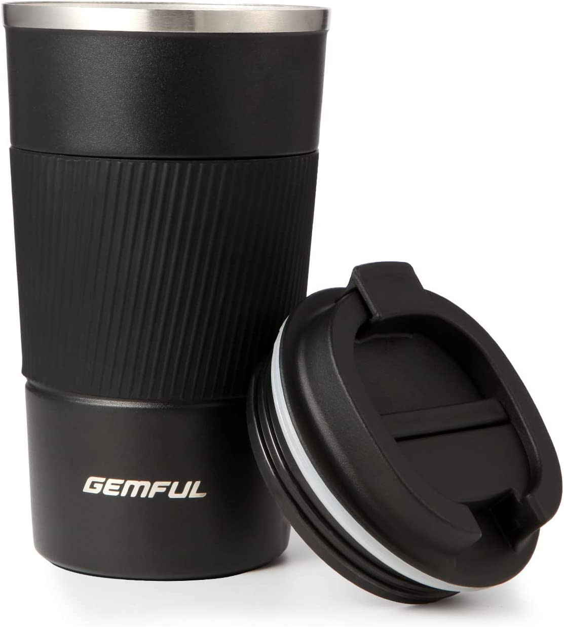 17oz Travel Coffee Mug To Go with Lid Stainless Steel Insulated Cups Reusable Tu
