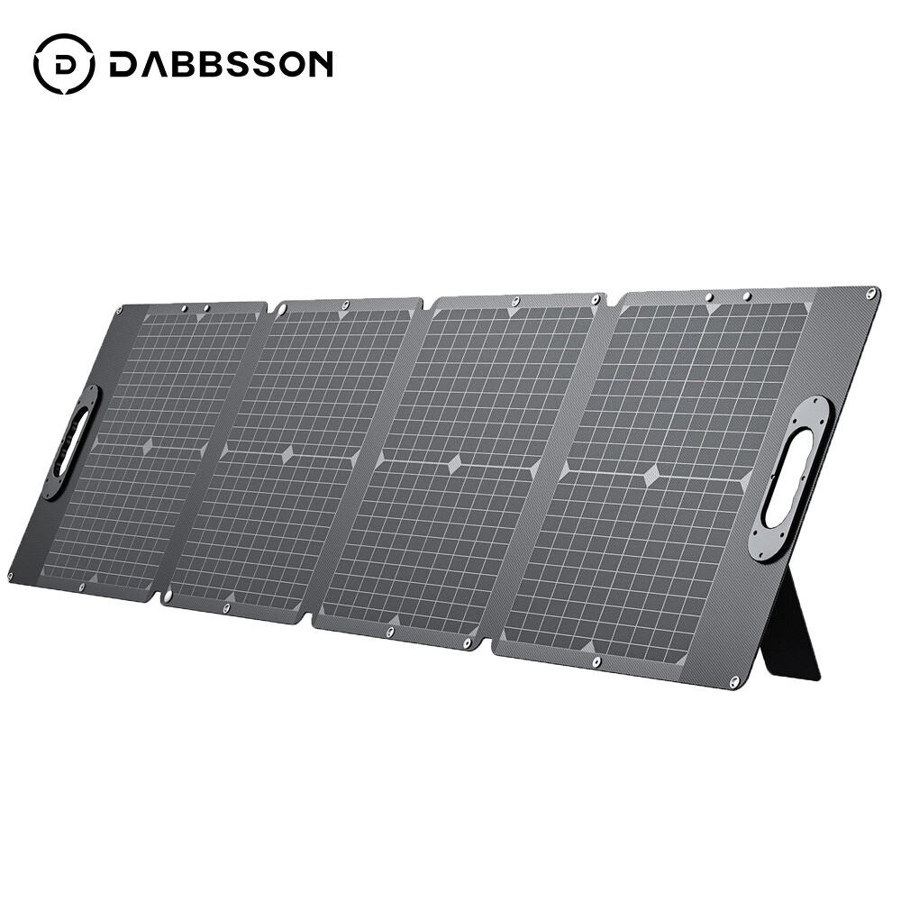 Dabbsson 1024Wh 2000W Portable Power Station Solar Generator + 120W Solar Panel