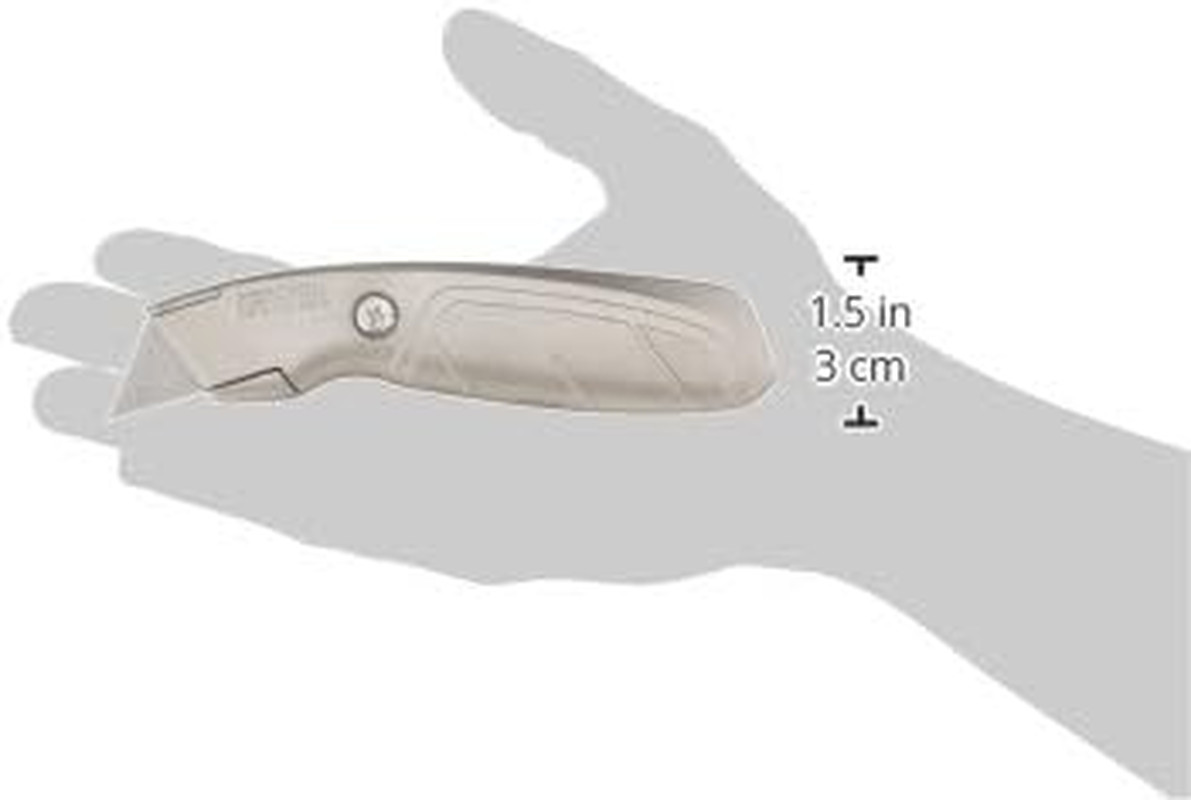 IRWIN Utility Knife, Fixed Blade Gray 2 Pack – Utility Knife – Irwin Blue Blade