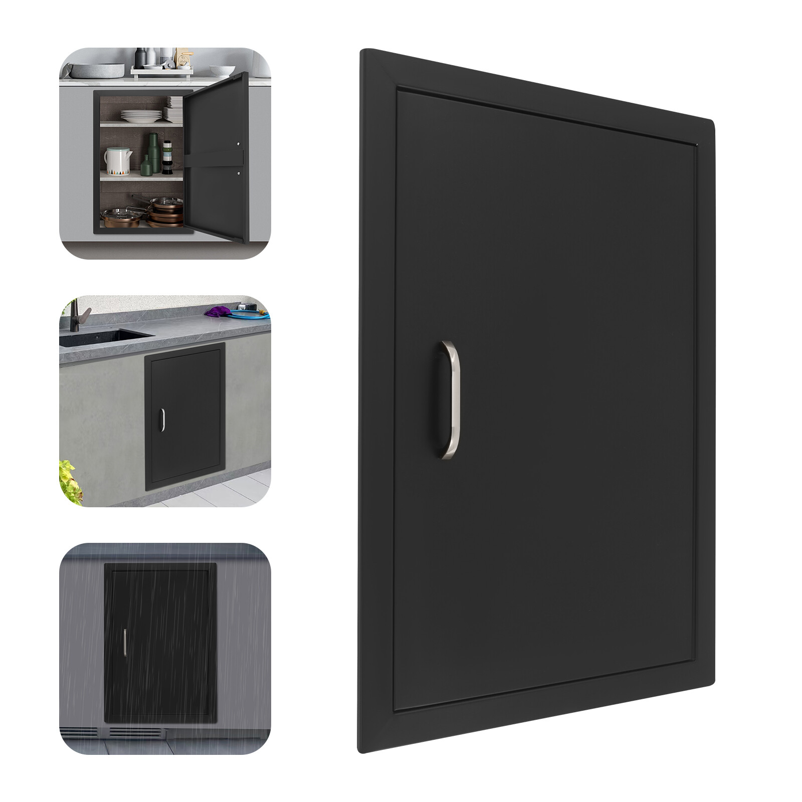BBQ Access Door, Door for Outdoor Kitchen, Single Outdoor Kitchen Door