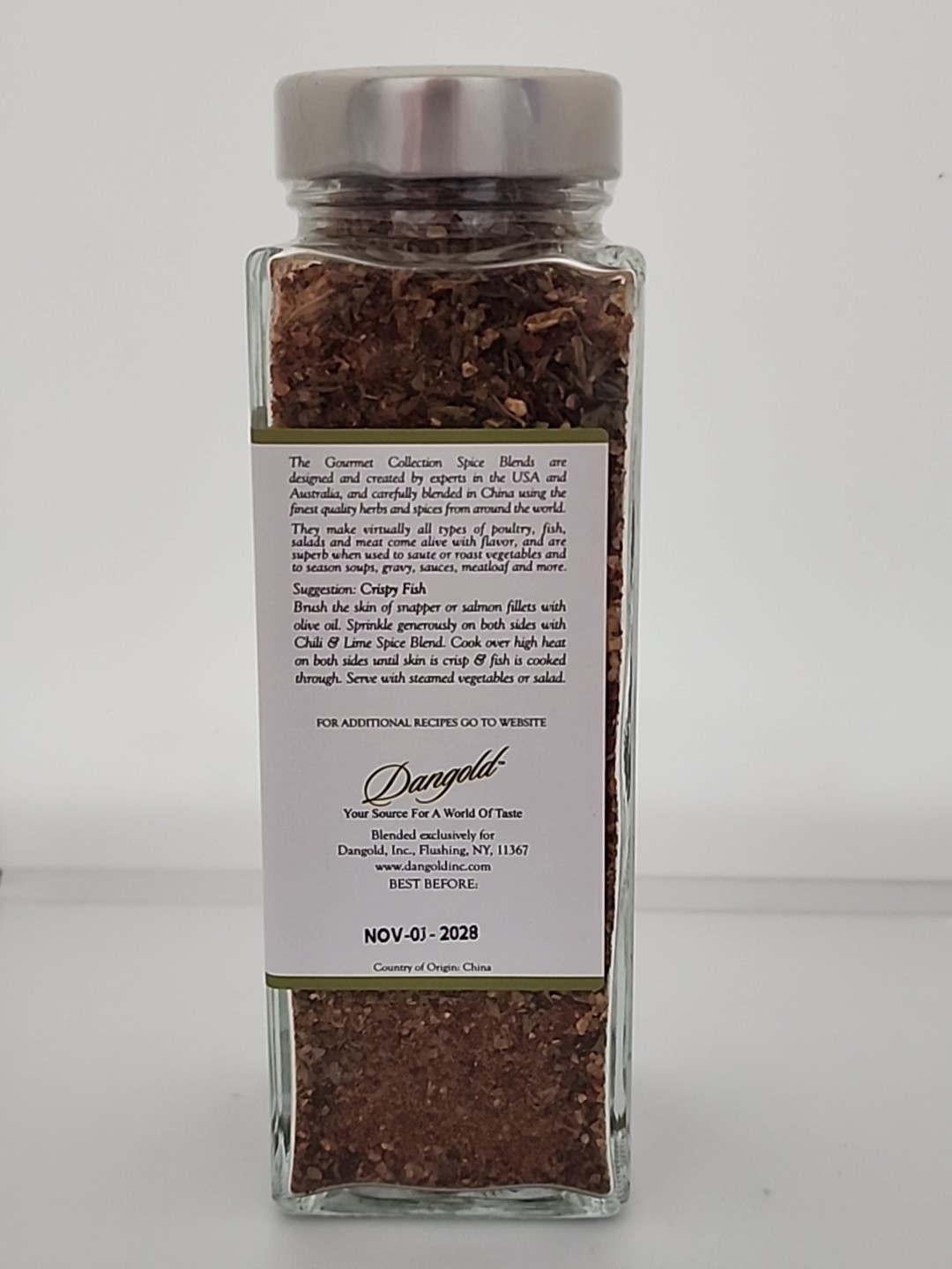 THE GOURMET COLLECTION CHILI & LIME SPICE BLEND 8.11 OZ 😋