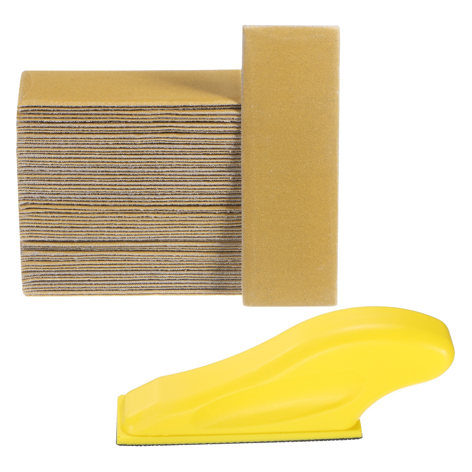 70Pcs Detail Sander Paper 320 Grit 3.5″ x 1.2″ Micro Hand Sanding Papers Sheets]
