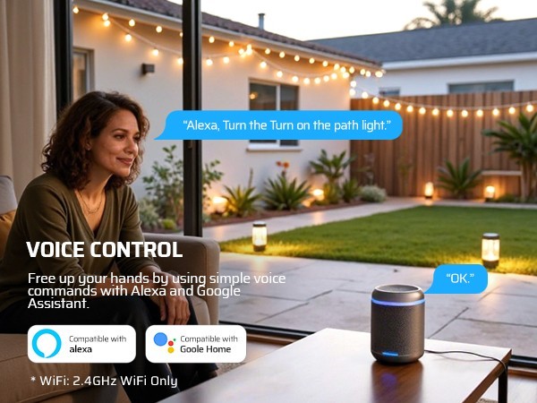 DEWENWILS 300W Smart Low Voltage Transformer WiFi 3 Zones, 120V AC to 12V/14V AC