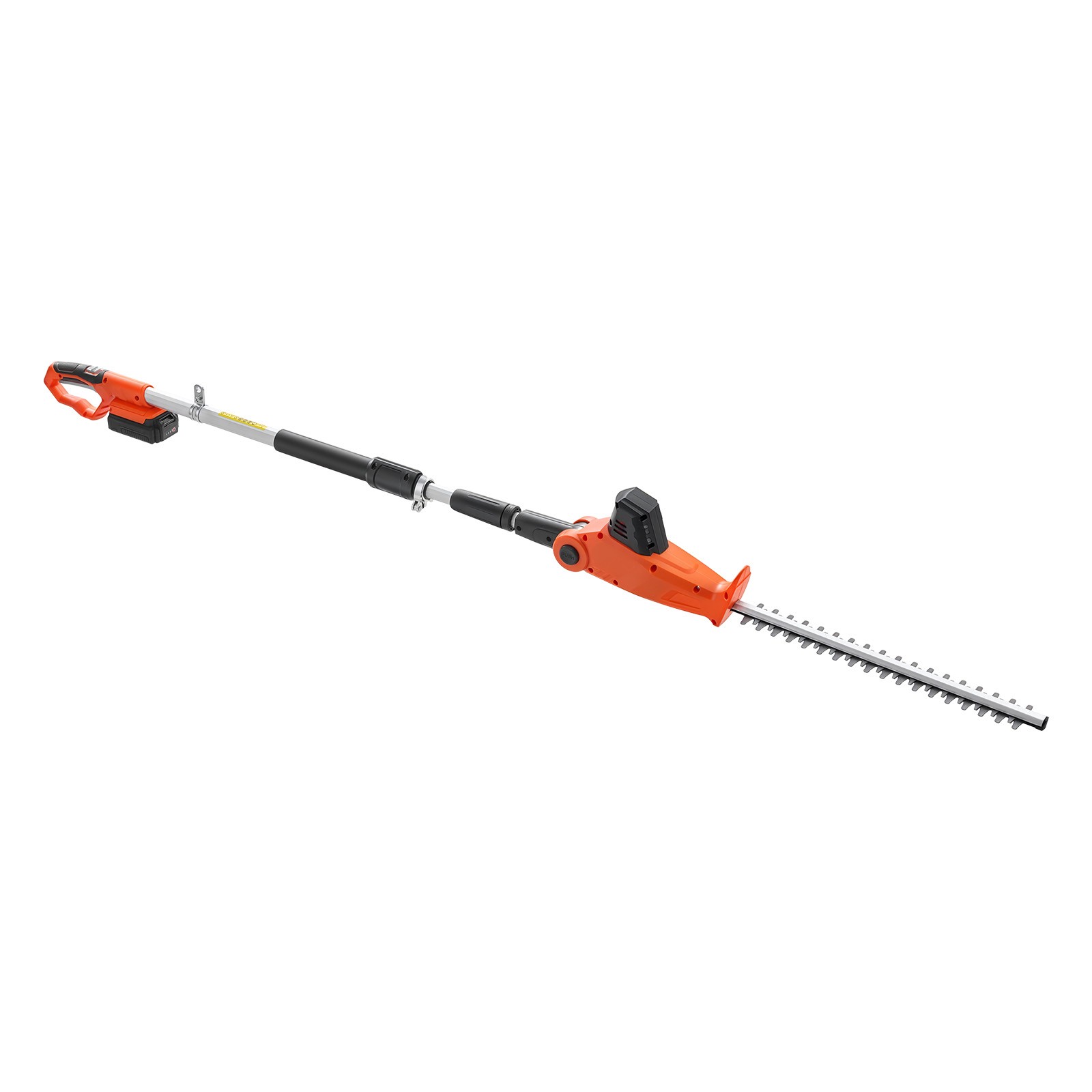 Uimoso Cordless Telescoping Hedge Trimmer 20V with 18-Inch Cutting Blade