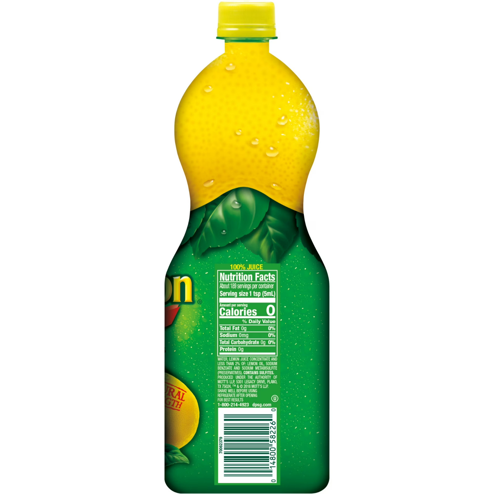 (2 pack) ReaLemon 100% Lemon Juice, 32 fl oz bottle..