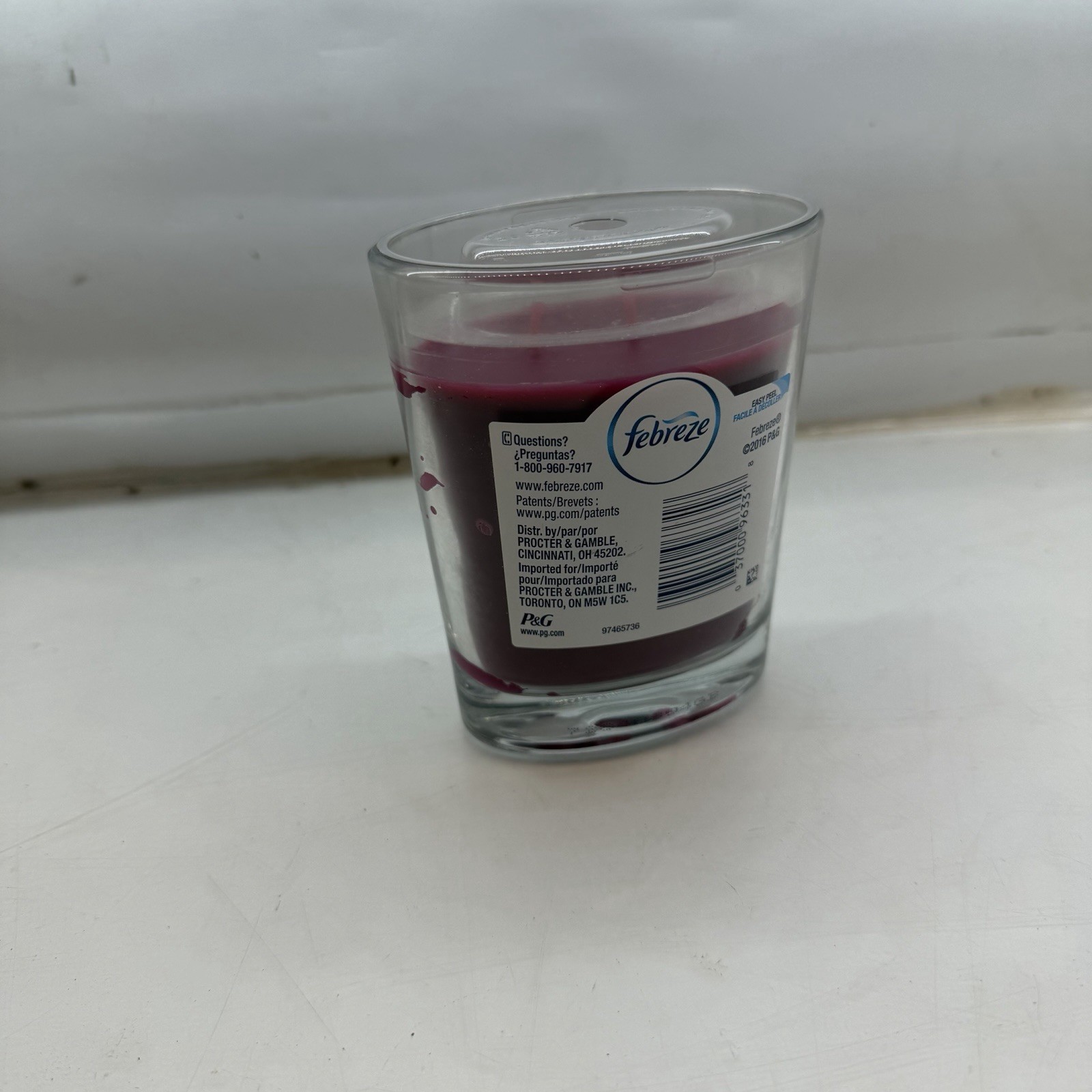 1 Febreze Candle with Gain Scent, Moonlight Breeze 6.3 Oz