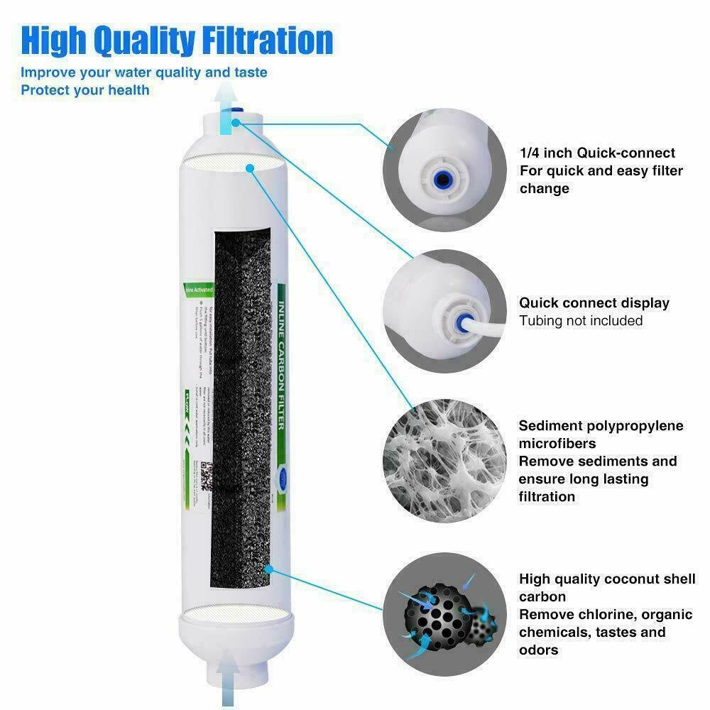Reverse Osmosis Carbon Water Filter Cartridge Replacement For 5 6 7 Stage System