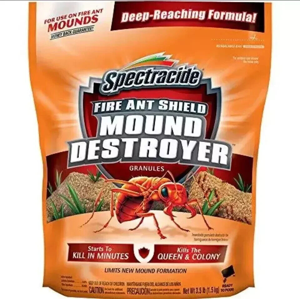 (4) Spectracide Fire Ant Mound Destroyer Granules 14 lbs – (4 X 3.5lbs) HG-96470