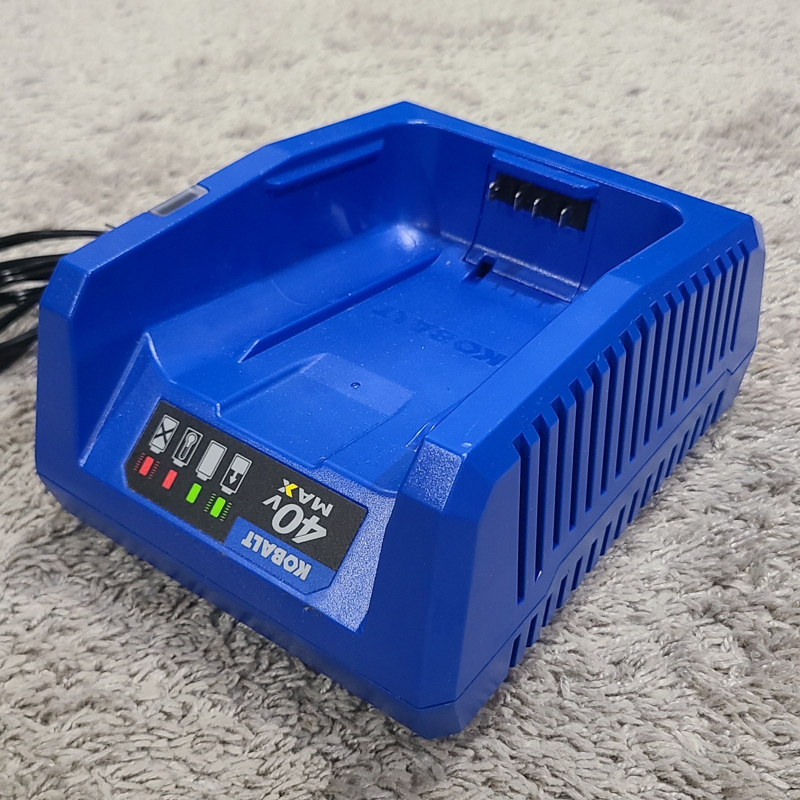 Kobalt 40 Volt MAX Lithium-Ion Battery Charger KRC 840-03