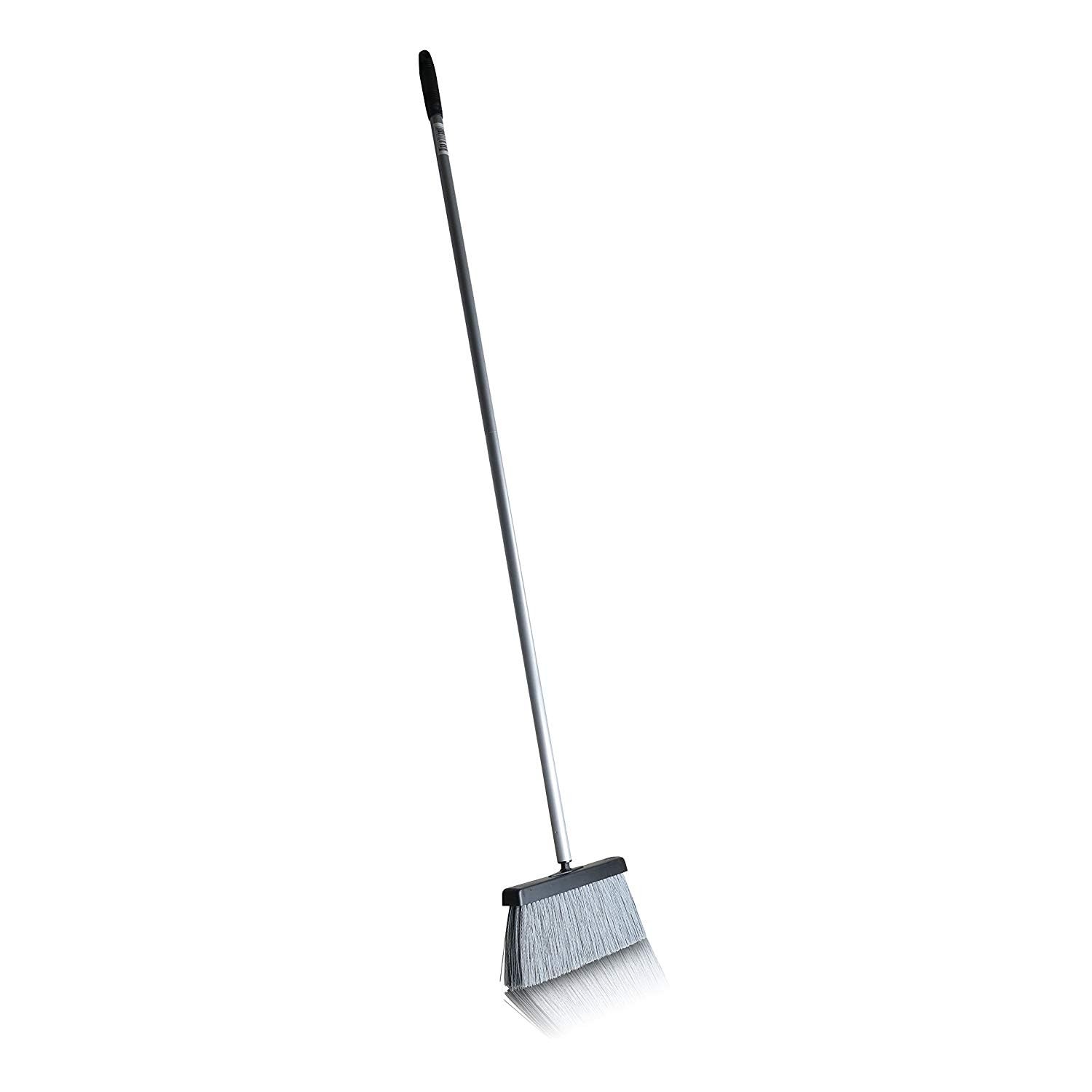 Fuller Brush Black Slender Broom with Clip-On Dustpan