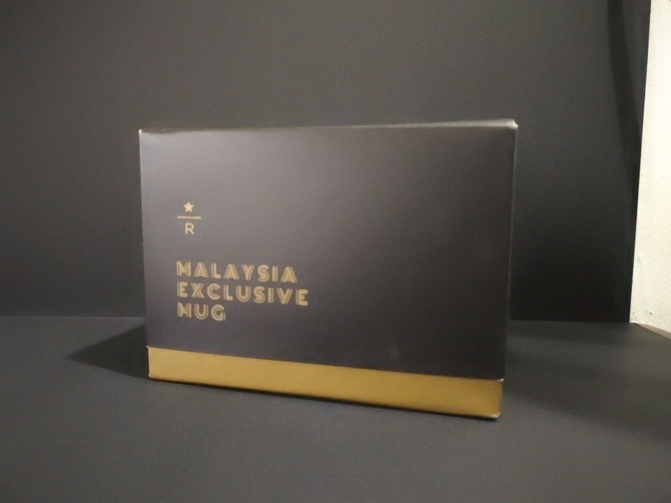 Starbucks Reserve Malaysia Exclusive Mug Johor 16oz 473ml Black Gold