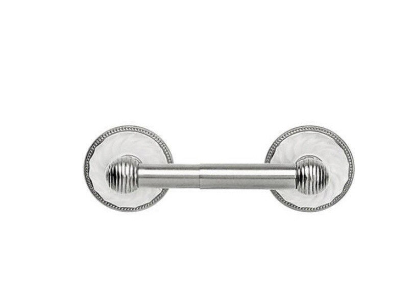 Phylrich Paper Holder Frosted Crystal Polished Nickel KCC50/014