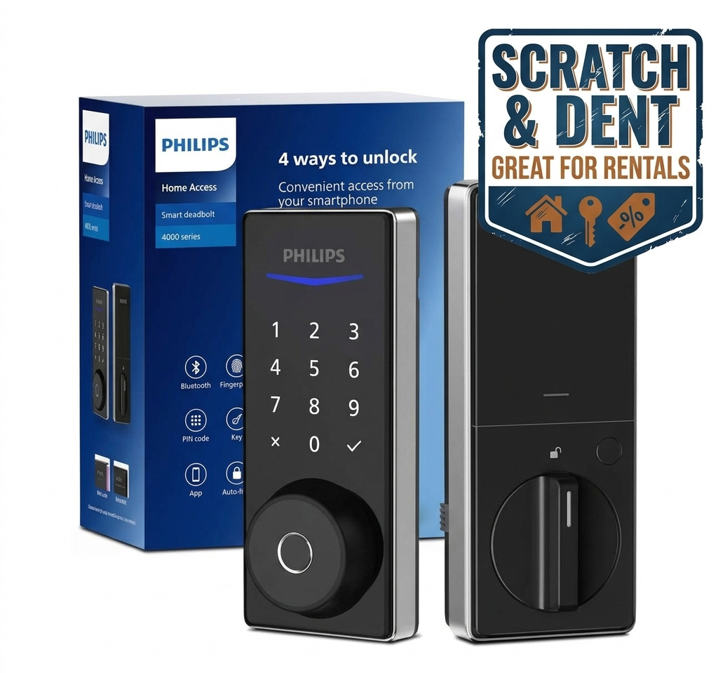*GREAT DEAL* Philips Home Access 4000 Deadbolt Bluetooth Smart Keyless Door Lock
