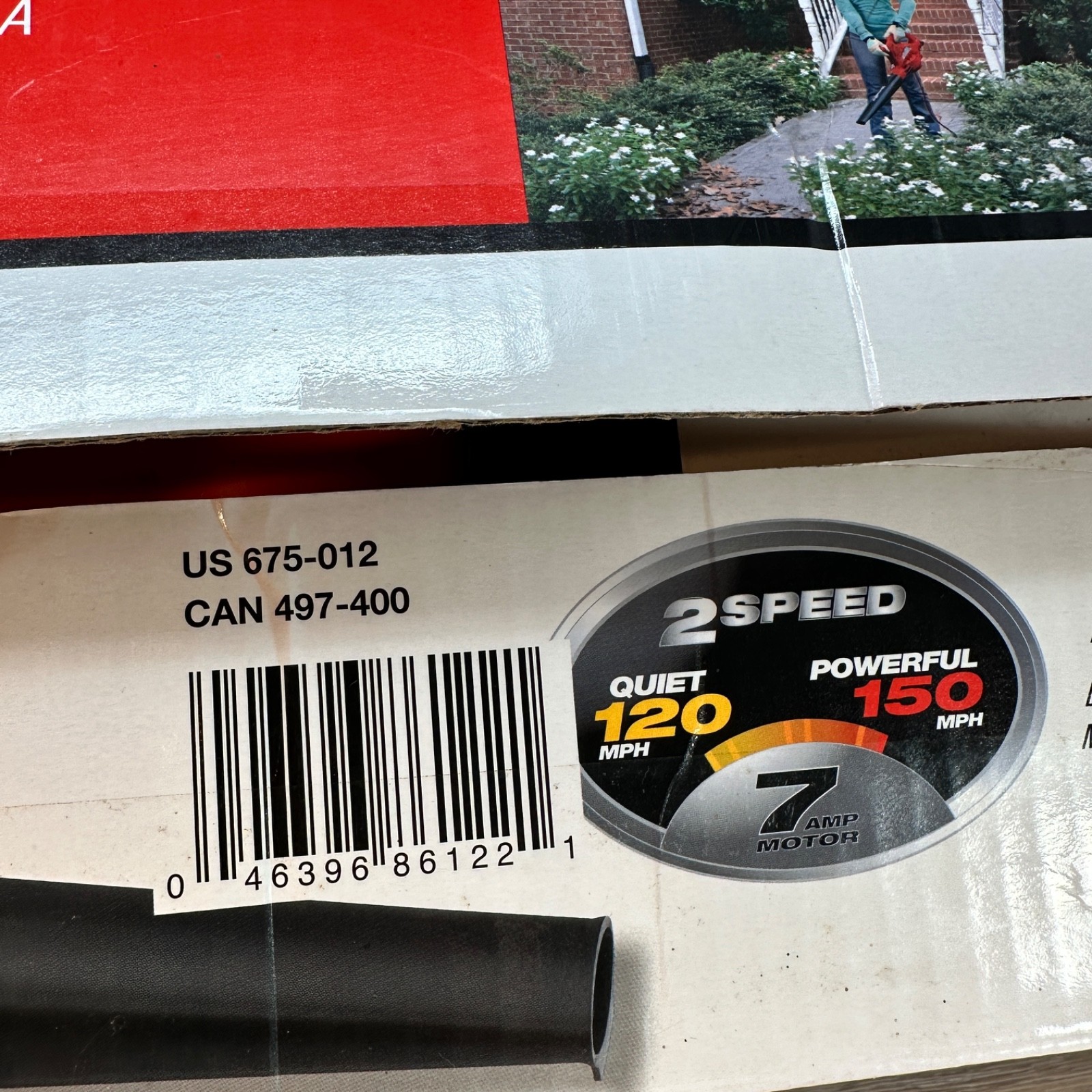 Homelite 2-Speed Electric Leaf Blower 150mph – UT42100A – Excellent Condition