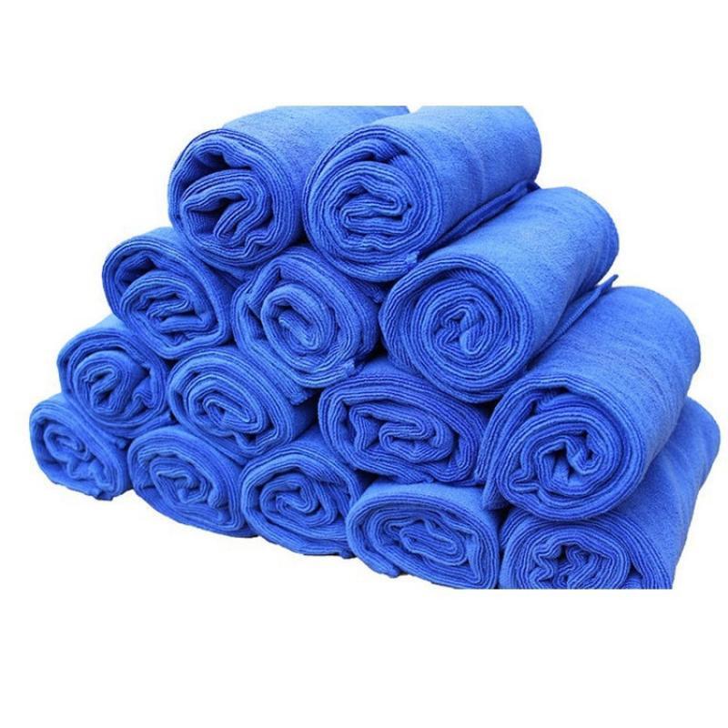 20-40Pcs Microfiber Cleaning Cloth No-Scratch Rag Car Polishing Detailing Towel