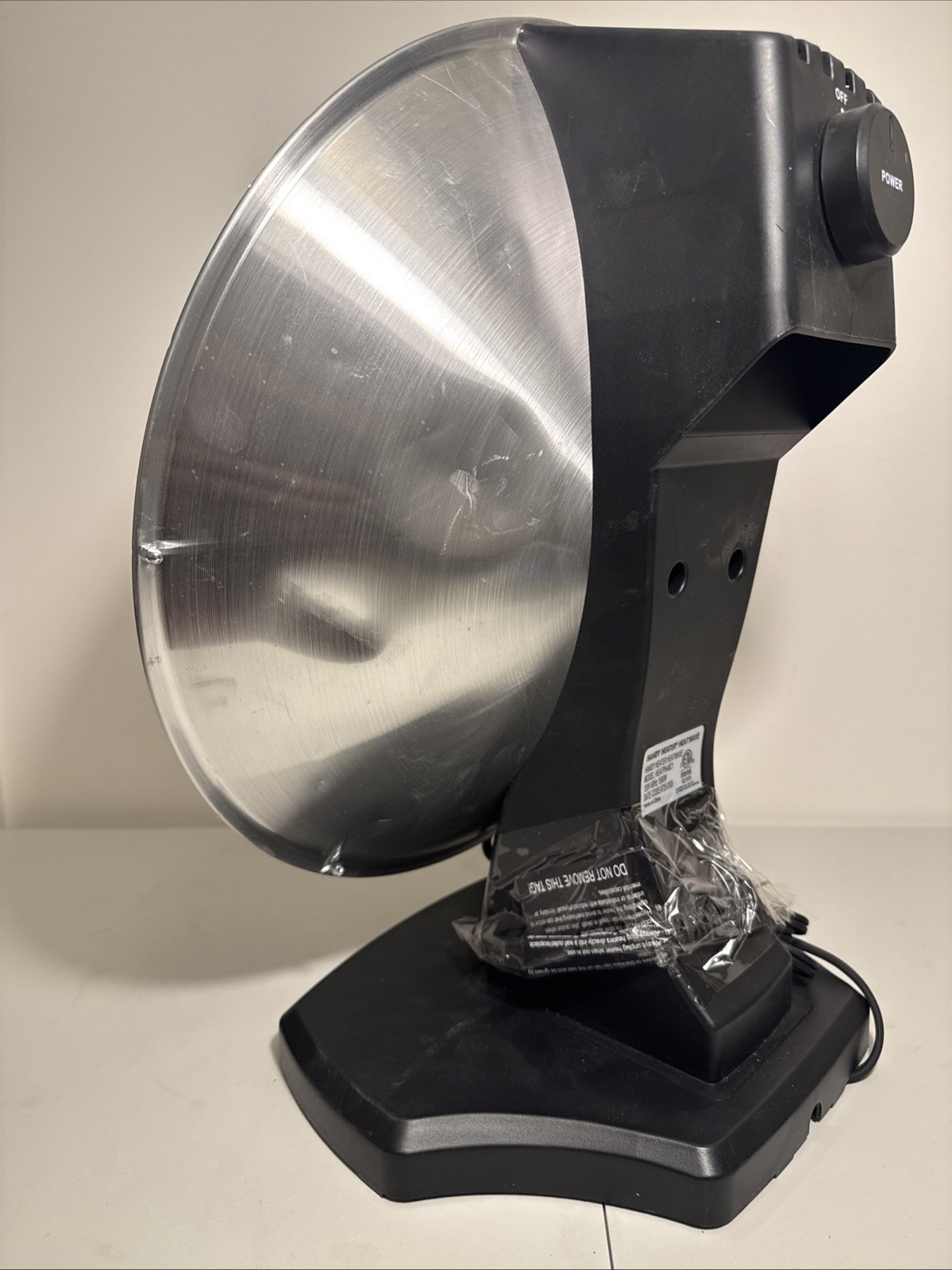 1500-Watt 18.5 In. Electric Ceramic Parabolic Space Heater *Read desc