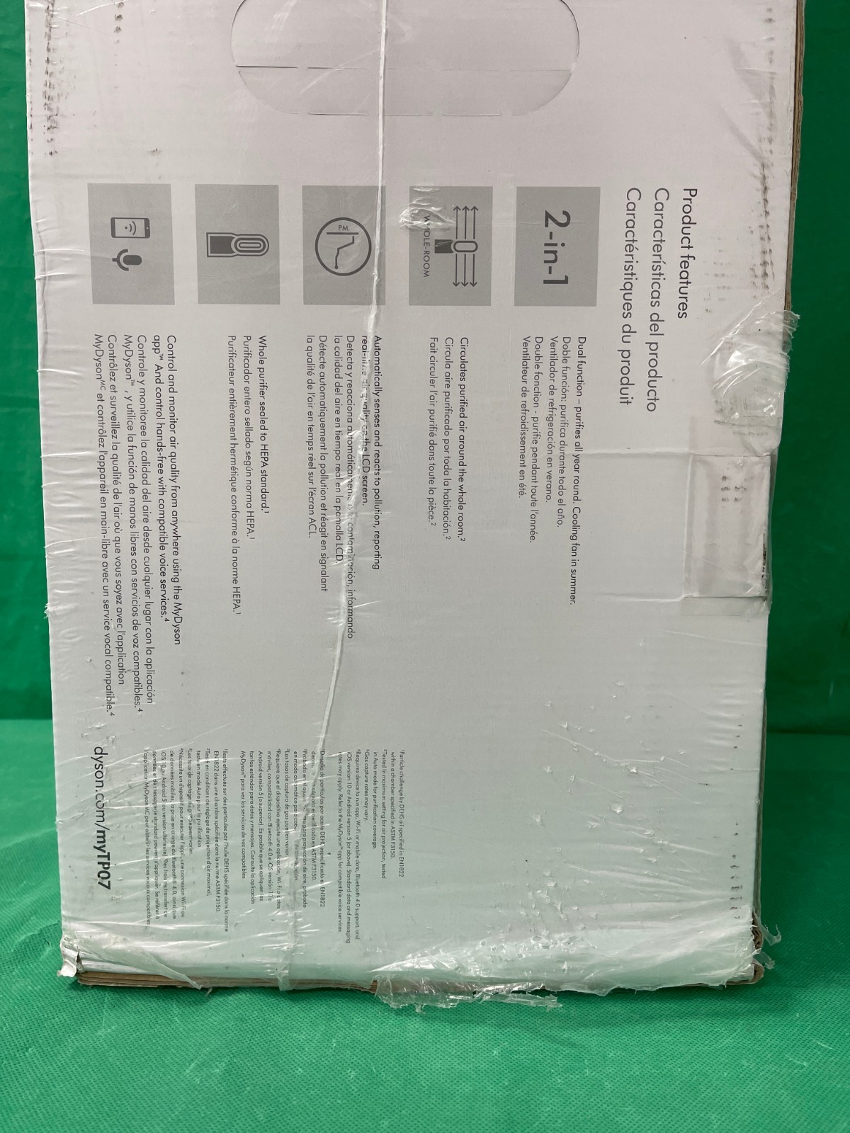 Dyson Purifier Cool Purifying Fan TP07 – White/Silver -NEW