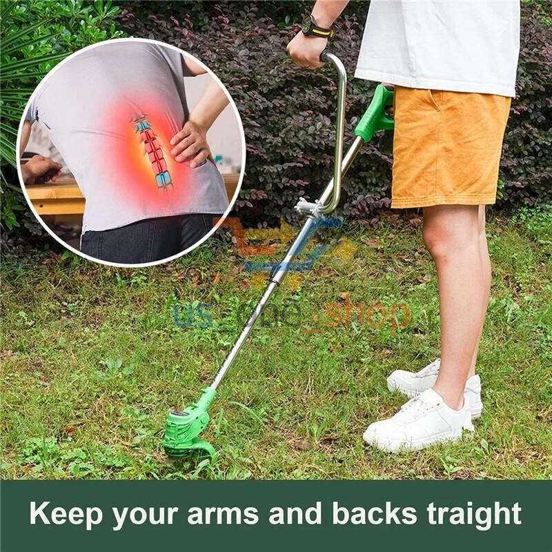 String Trimmer Handle Ergonomic Trimmer Grip Lawn Mower Handle Grip Auxiliary US