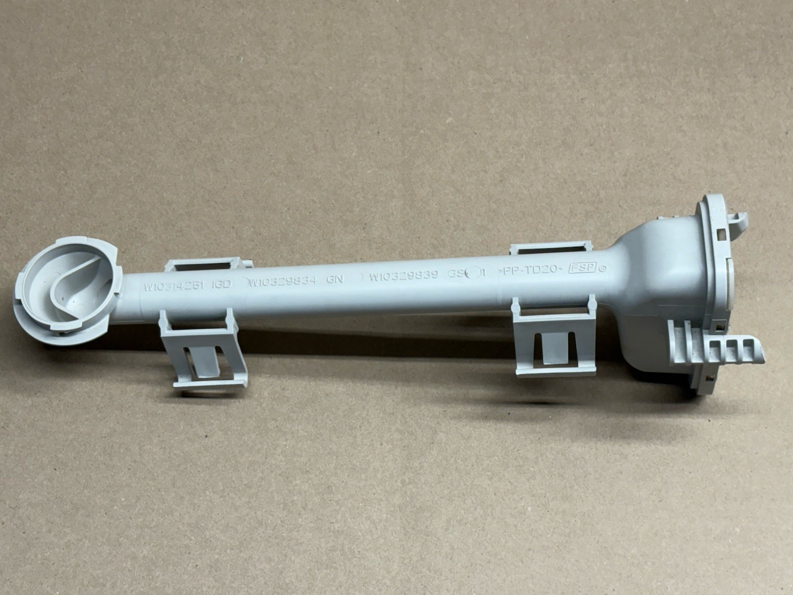 ✅ 1 YEAR WARRANTY Whirlpool Dishwasher Manifold In WHITE WPW10340683