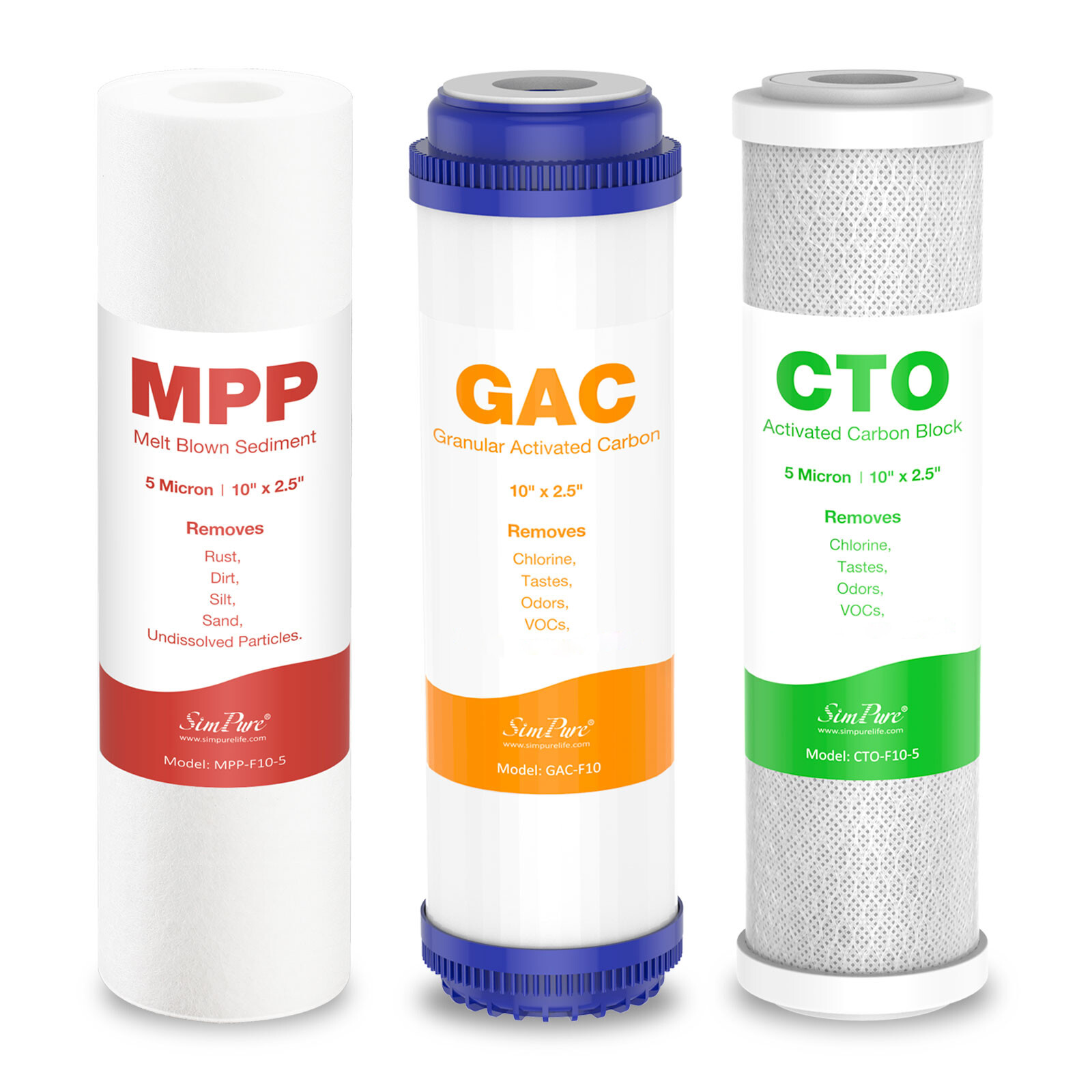 Reverse Osmosis Carbon Water Filter Cartridge Replacement For 5 6 7 Stage System