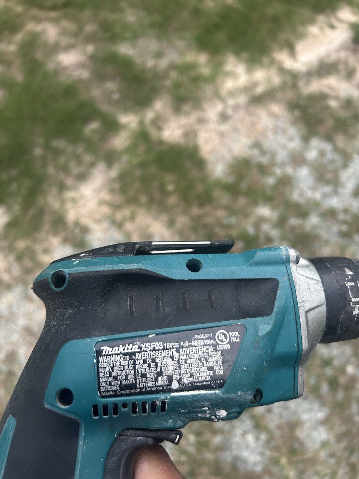 Makita XSF03 18V LXT Brushless Drywall Screw Gun