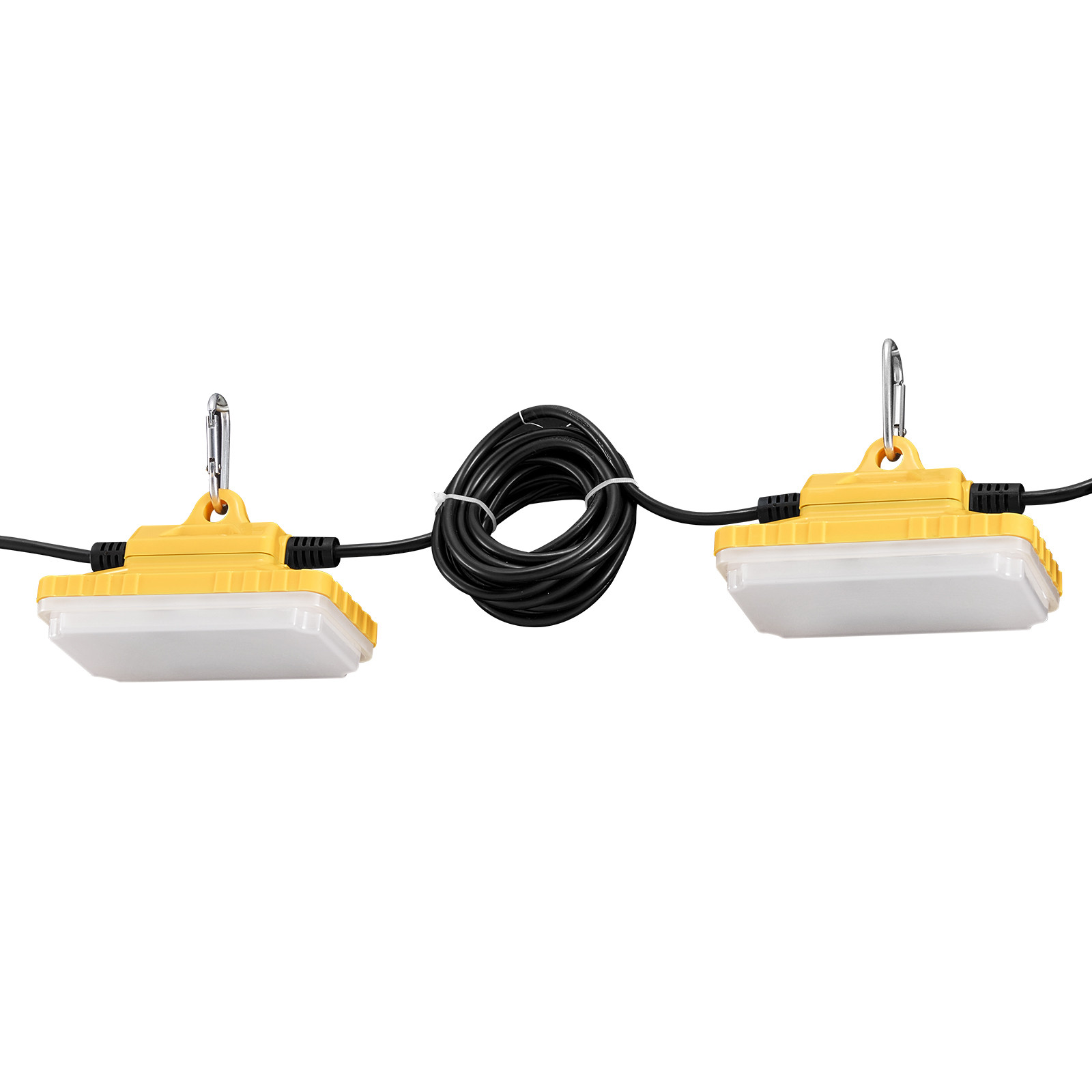 VEVOR 100FT Construction String Lights 150W 15000LM Connectable Waterproof