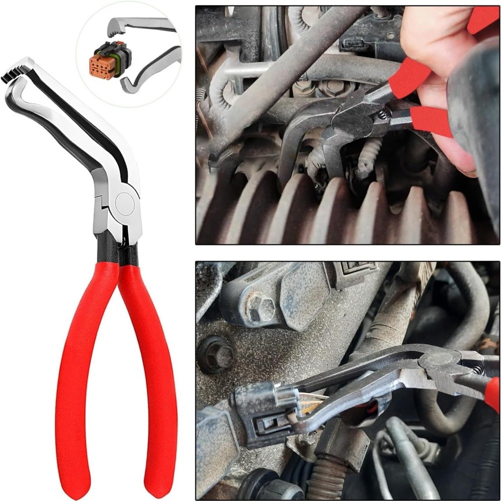 4Pcs Electrical Disconnect Pliers 60° Automotive Electrical Connector Separator