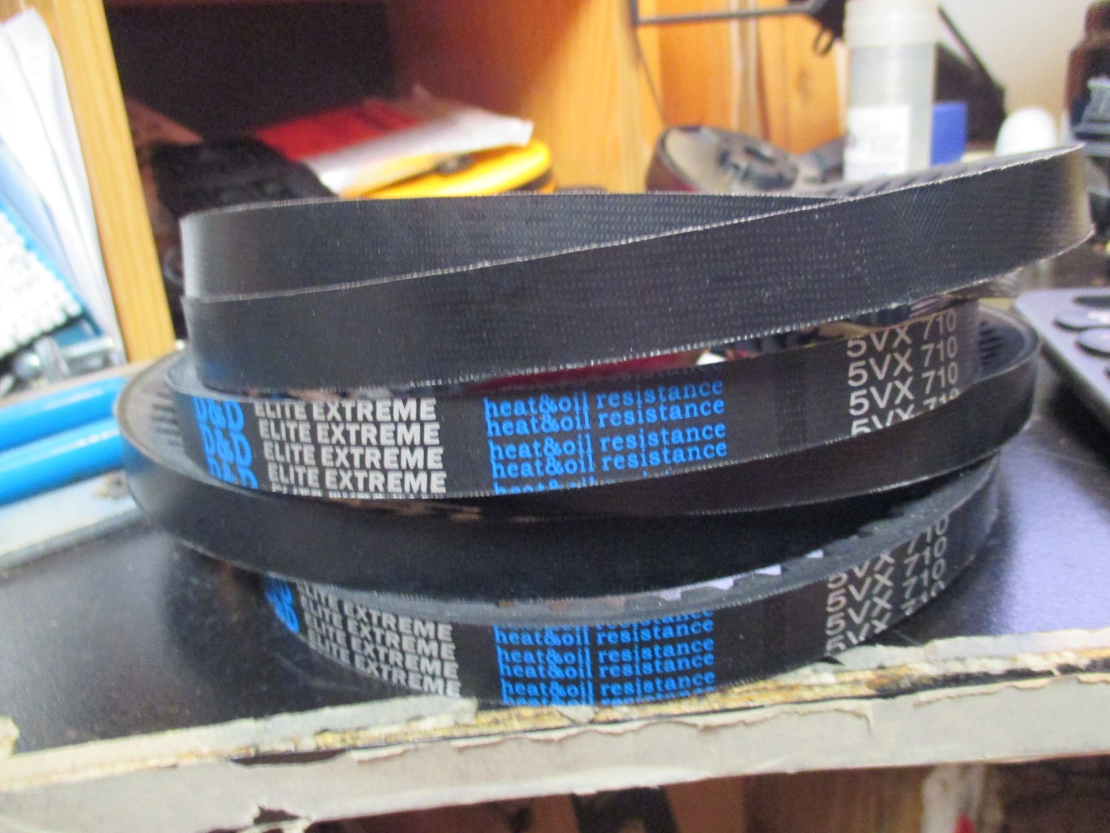 Drive belt set of 2 for Frontier GM2060 grooming finish mower replace 5BP0006693