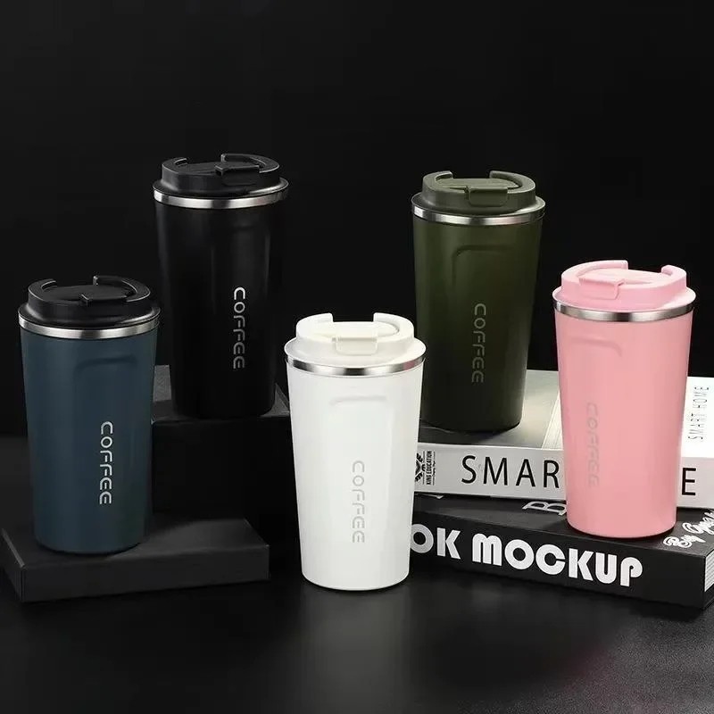 380/510ML Stainless Steel Travel Mug Thermos Cup Vacuum Flask Coffee Tea