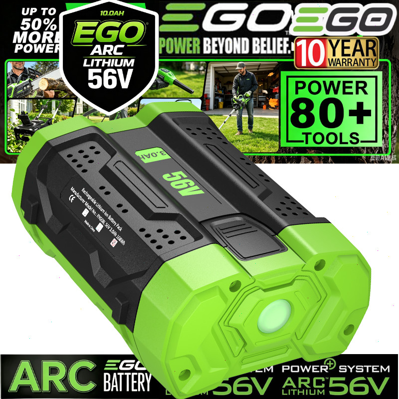 FOR EGO POWER+ BA2800T 56V 12.0AH Lithium ion Battery w/ Fuel Gauge UPGRADE